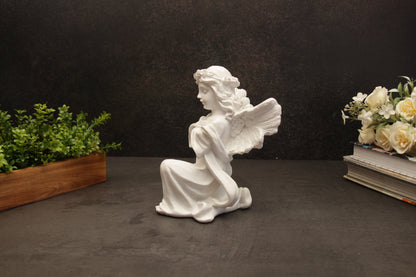 Celeste Angel Statue - White