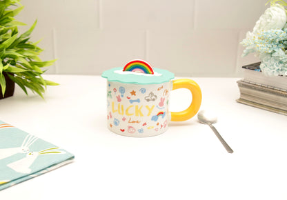 'Sunshine' Ceramic Coffee Mugs - Lucky