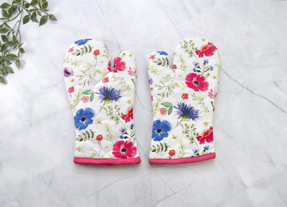 'Pixie Petals' Oven Mittens Set of 2