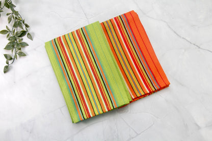 'Striped' Kitchen Towels, Set of 2