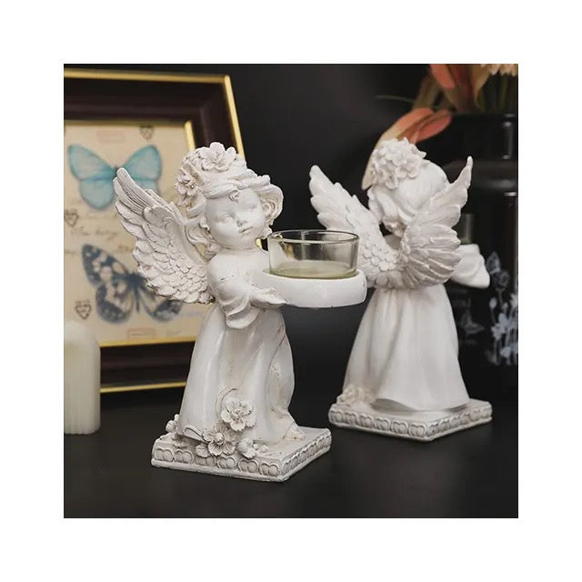 Summer Angel Candle Holder - To the Left