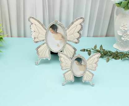 'White Butterfly' Photo Frame