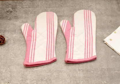 'Poppy' Oven Mittens Set of 2