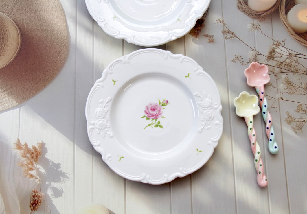 'Primrose' Ceramic Dessert Plate