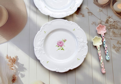 'Primrose' Ceramic Dessert Plate