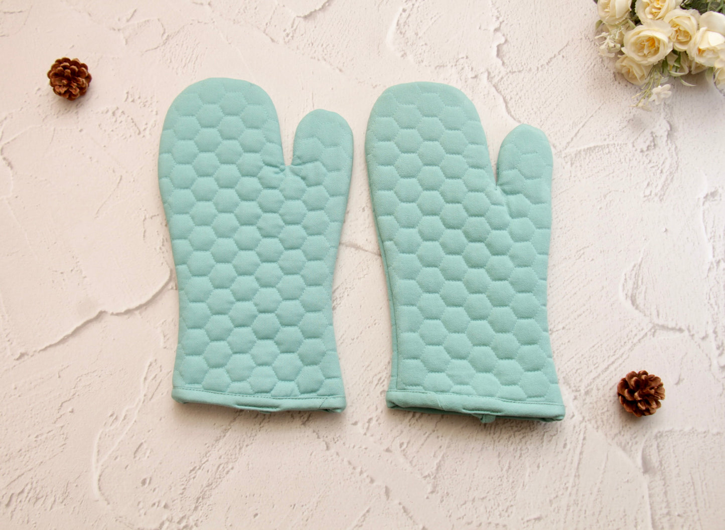 'Fern' Oven Mittens Set of 2