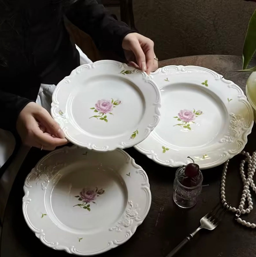 'Primrose' Ceramic Dessert Plate