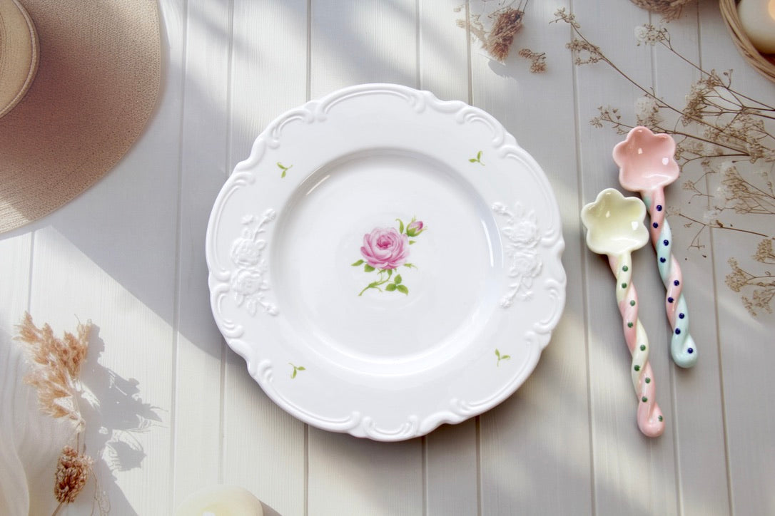 'Primrose' Ceramic Dessert Plate