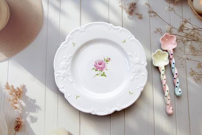 'Primrose' Ceramic Dessert Plate