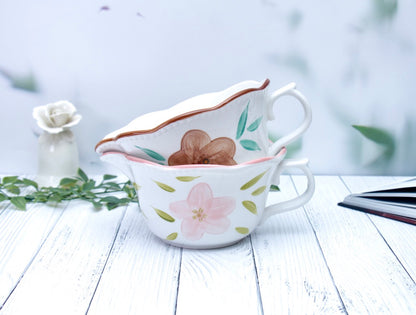 'Mabel' Ceramic Mixing Bowl, Pink