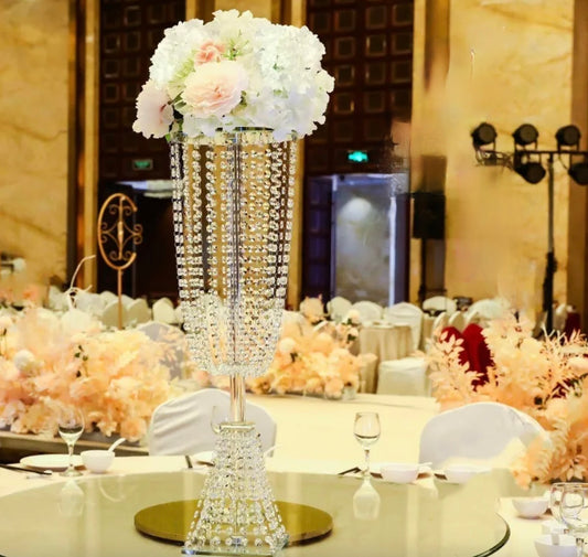 'Lumina' Crystal Glass Centerpiece
