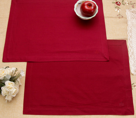 'Scarlet' Placemats - Set of 2