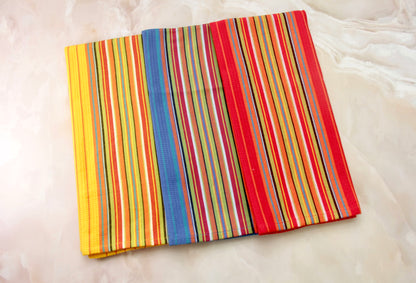 'Striped' Kitchen Towels, Set of 3
