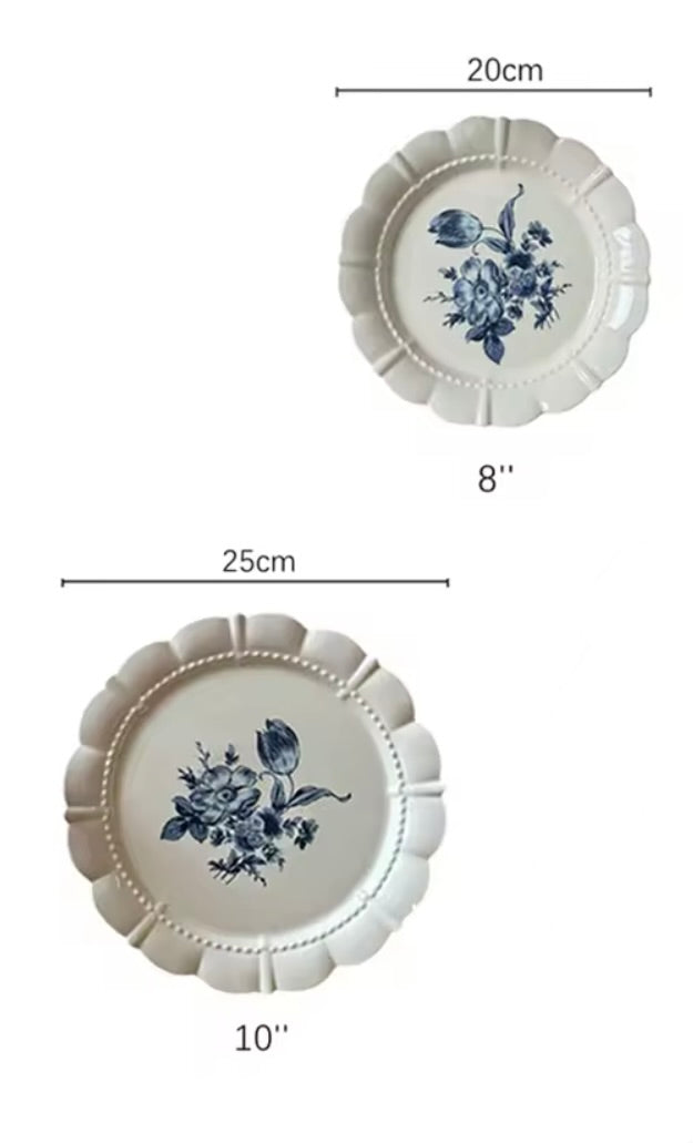 'Bluebell' Ceramic Dinner Plate
