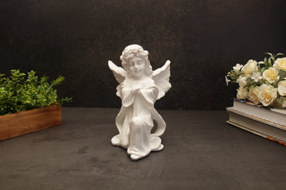 Celeste Angel Statue - White