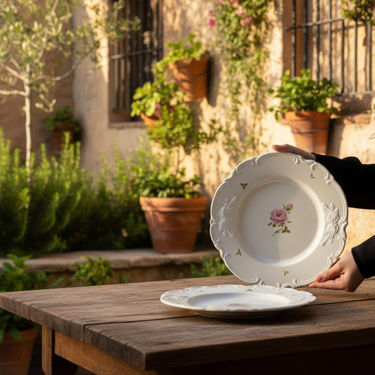 'Primrose' Ceramic Dinner Plate | 10 Inches
