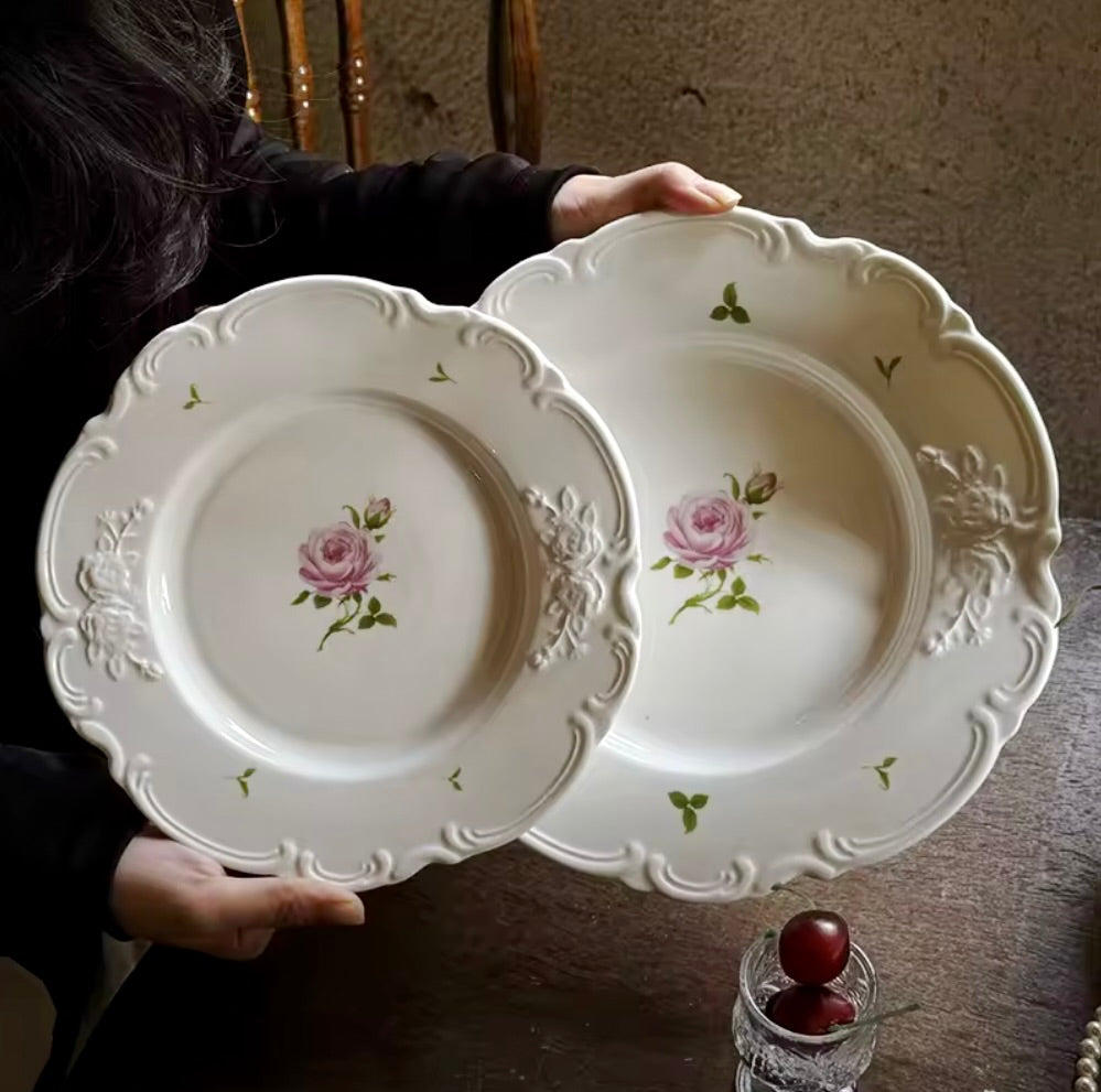 'Primrose' Ceramic Dessert Plate