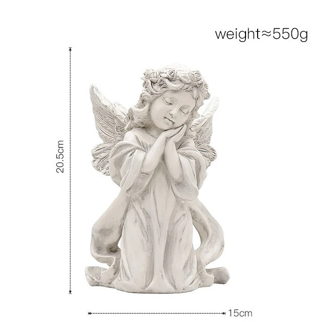 Ariel Angel Figurine - Off White