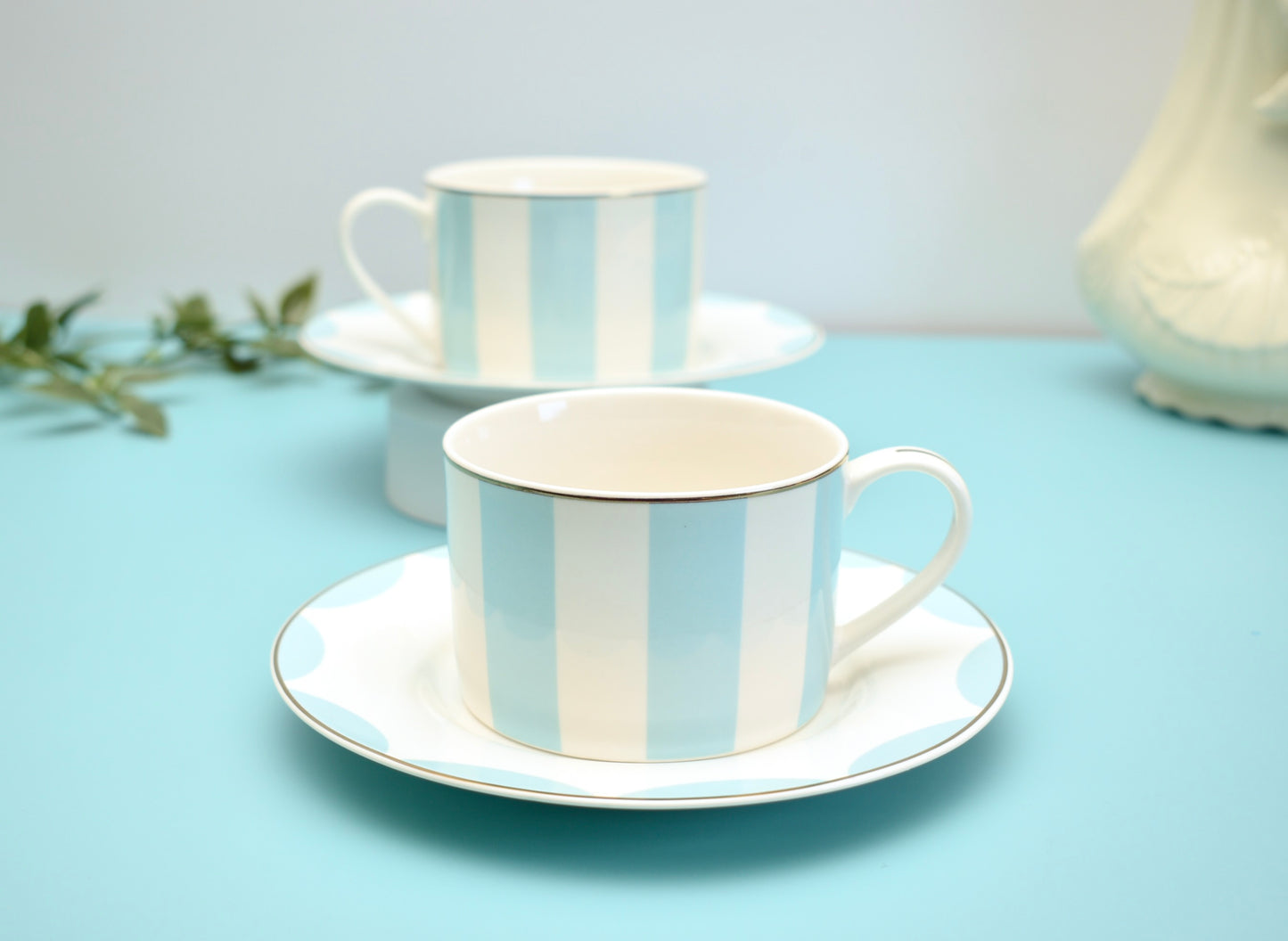 'Tiffany' Ceramic cup & Saucer Set Of 1