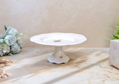 'Primrose' Ceramic Cake Stand, 10 Inches
