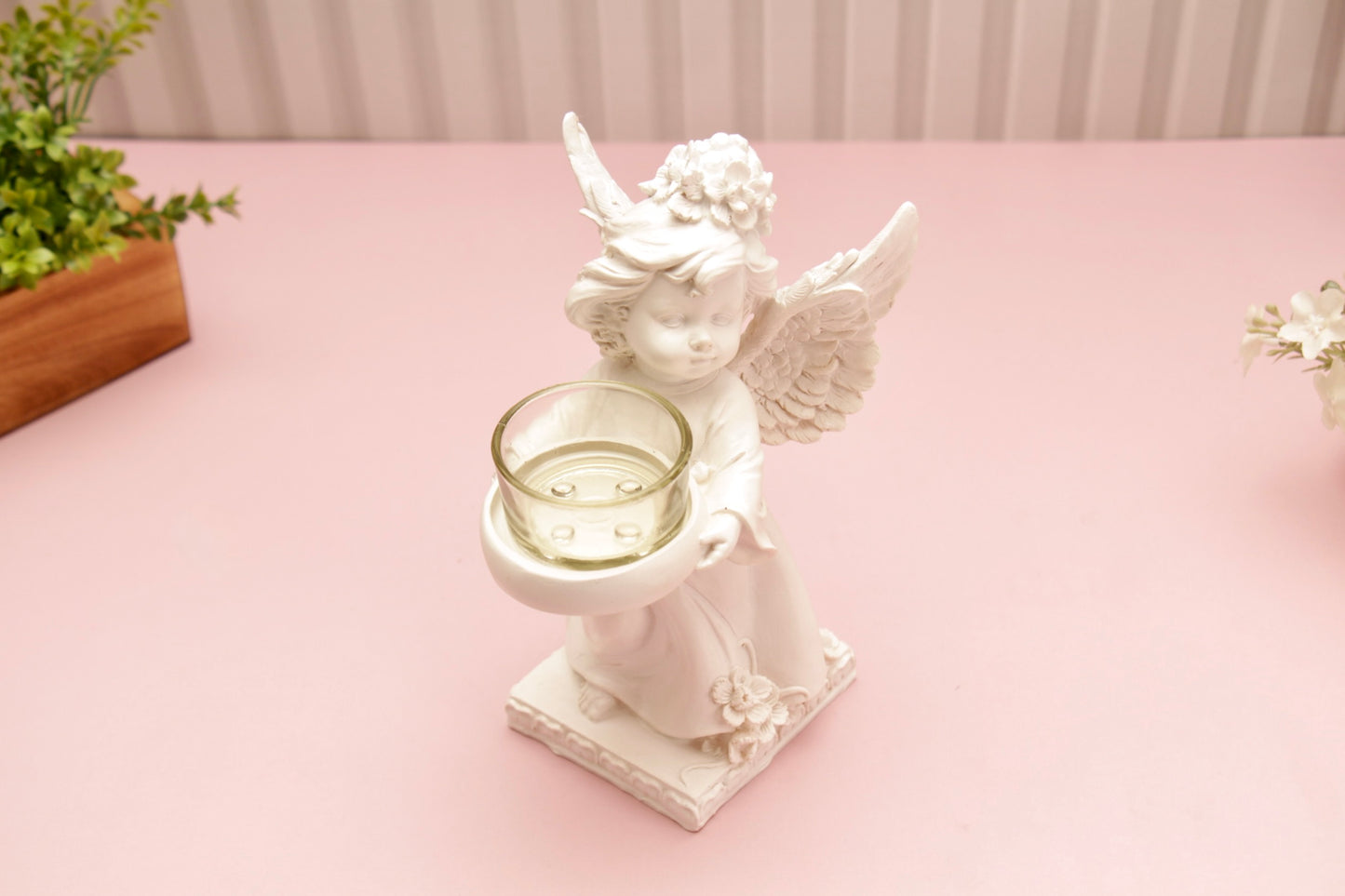 Summer Angel Candle Holder - To the Right