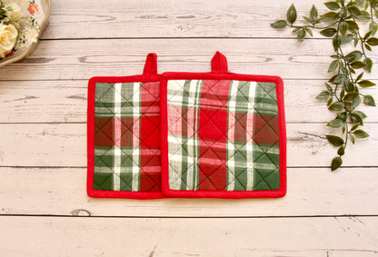 'Mistletoe' Pot Holder Set of 2