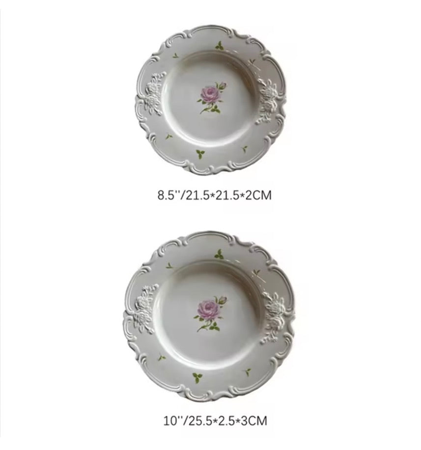 'Primrose' Ceramic Dessert Plate