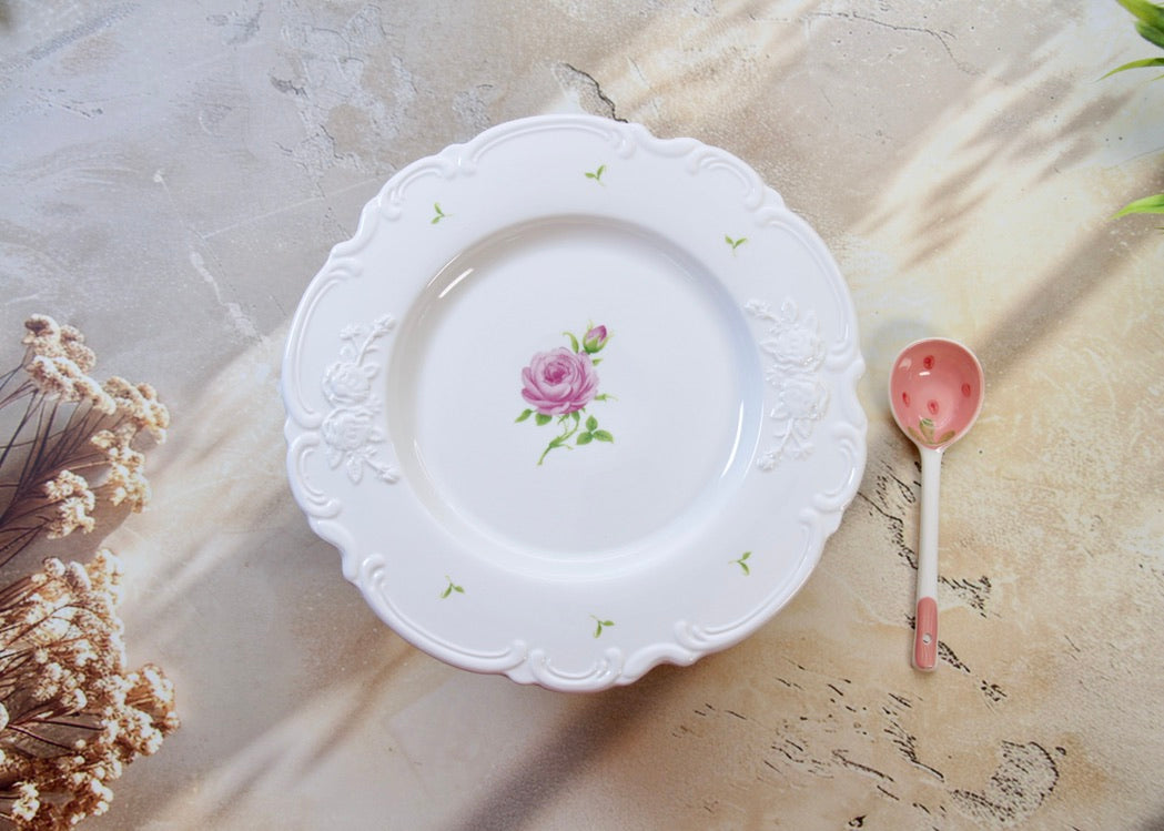 'Primrose' Ceramic Cake Stand, 10 Inches