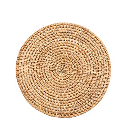 Rattan Placemats, Set of 2