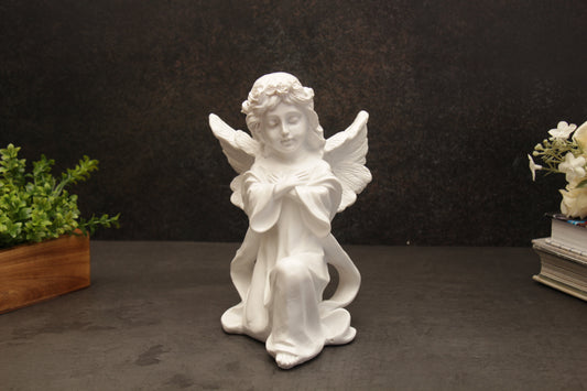 Celeste Angel Statue - White