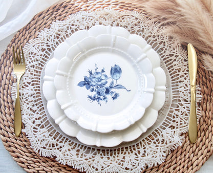 'Bluebell' Ceramic Dinner Plate