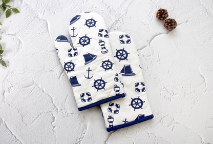 'Nautica' Oven Mittens Set of 2