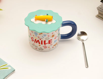 'Sunshine' Ceramic Coffee Mugs - Smile