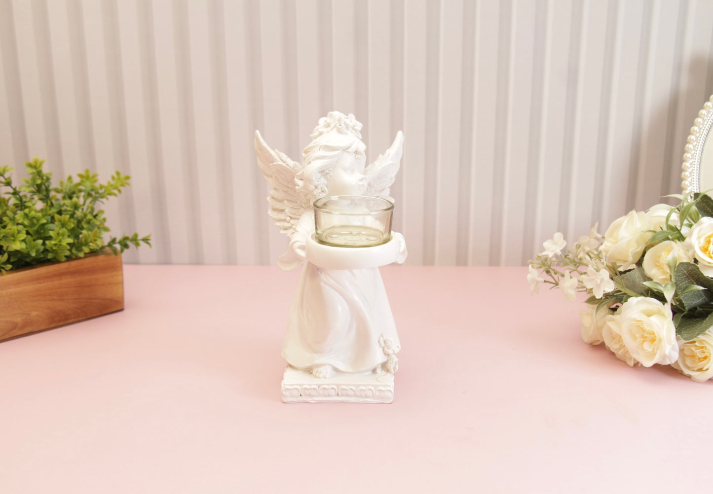 Summer Angel Candle Holder - To the Right