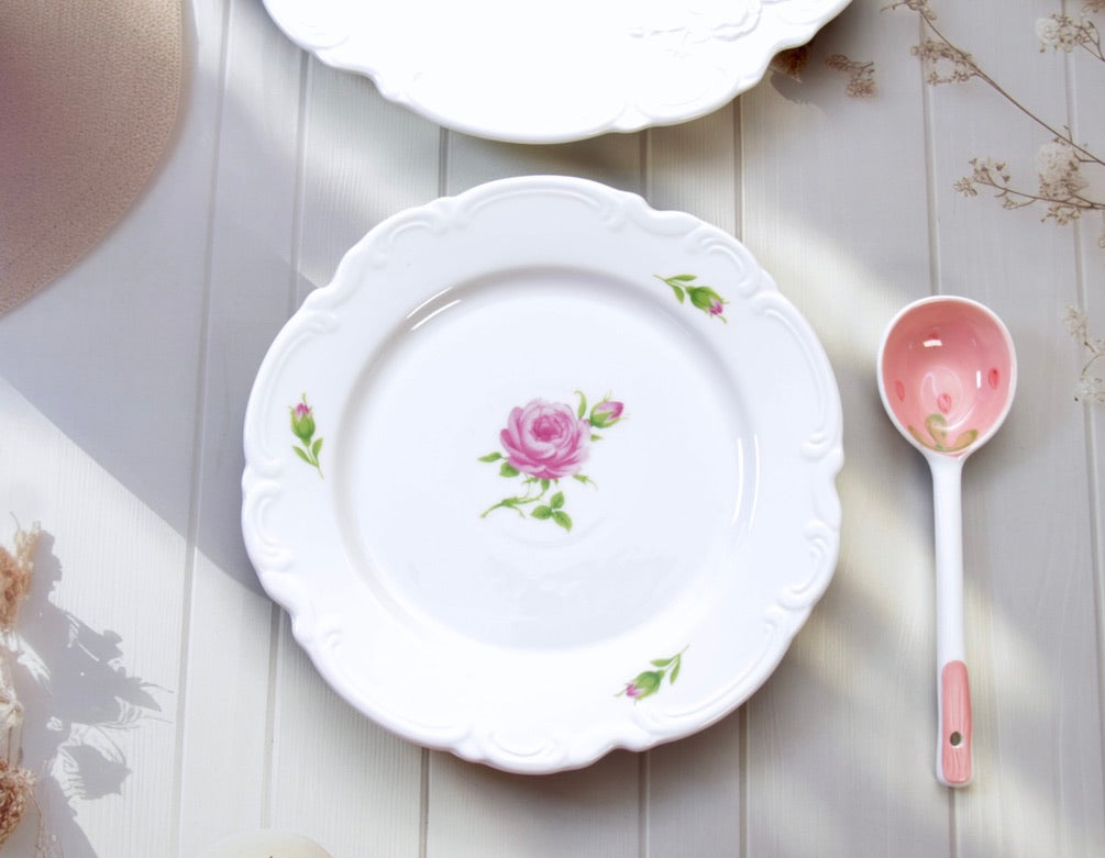 'Primrose' Ceramic Dessert Plate, 8 Inches