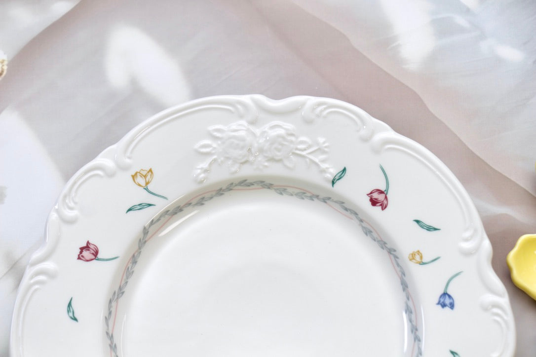 'Wisteria' Ceramic Dessert Plate, 8.5 Inches