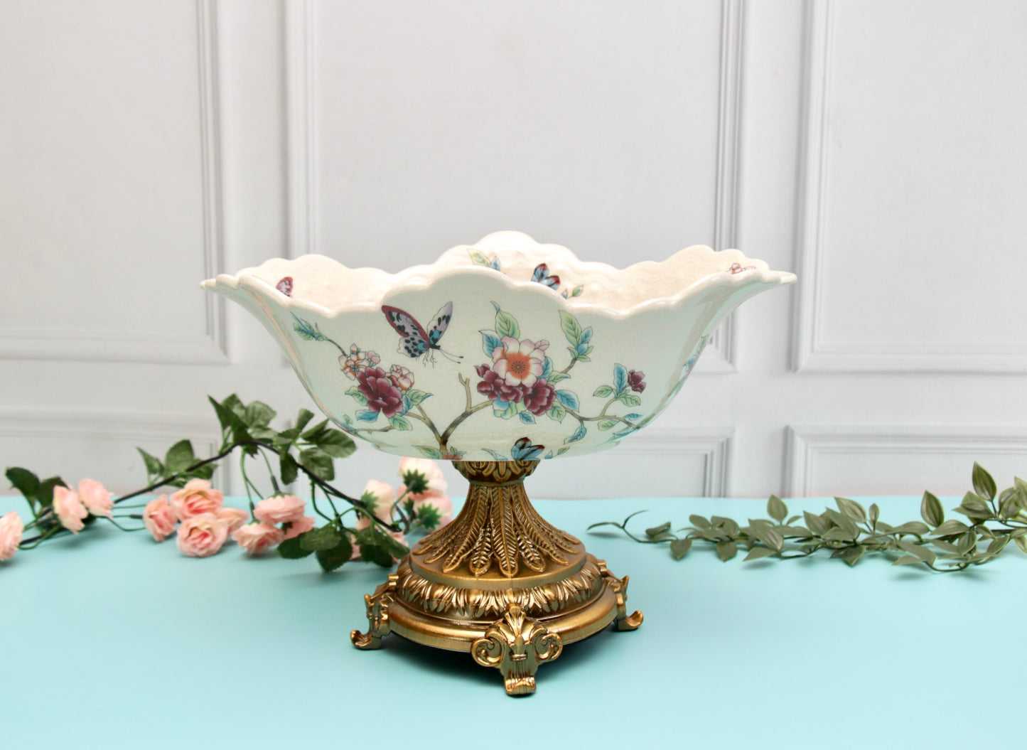 'Enchanted Gardens' Victorian Decorative Bowl