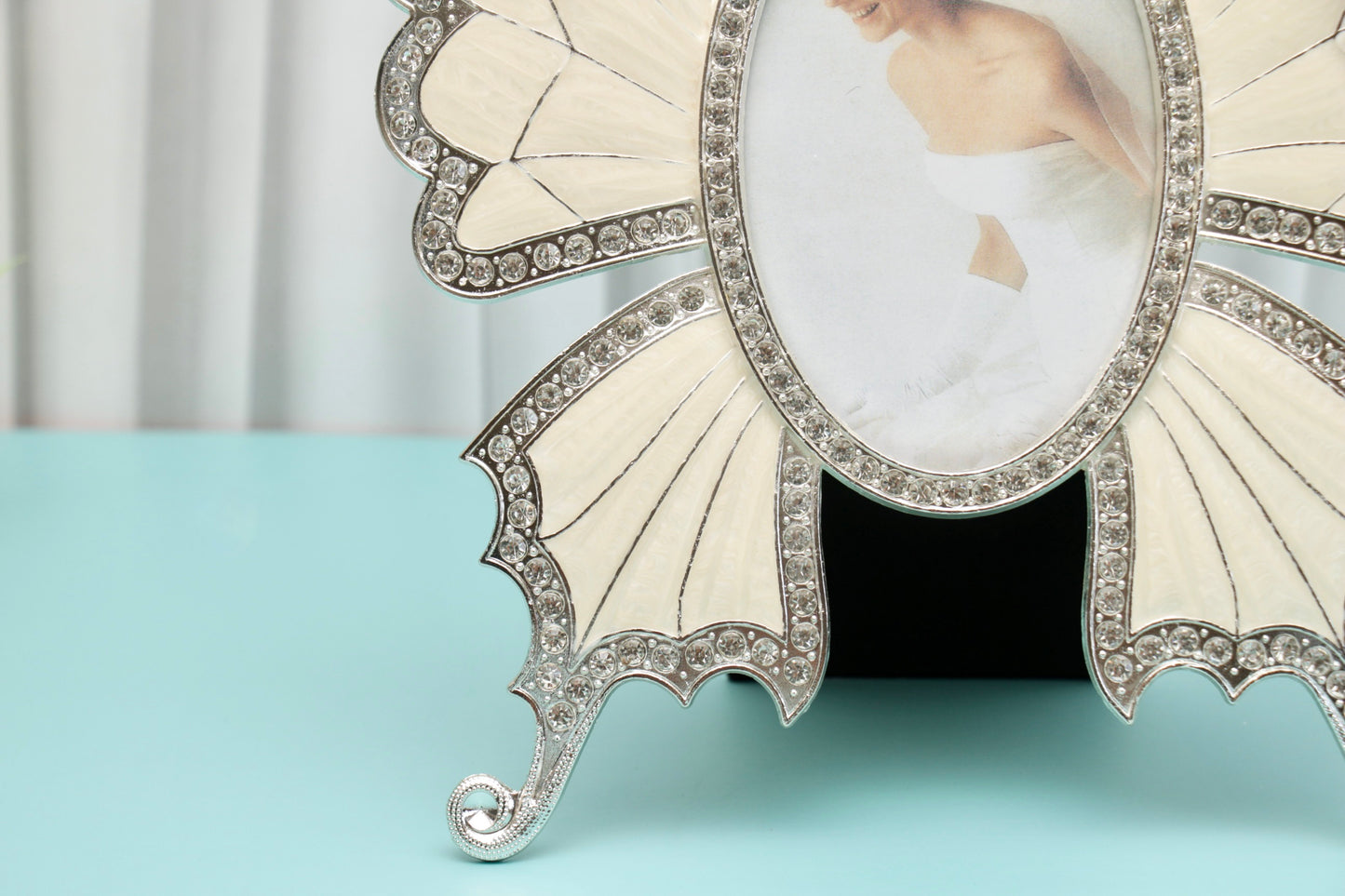 'White Butterfly' Photo Frame