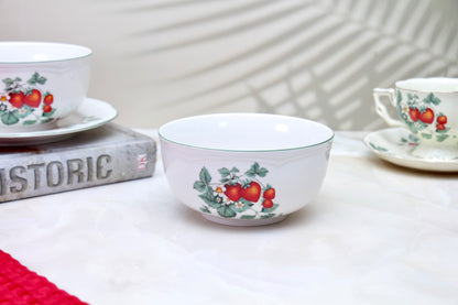 'Strawberry Blossom' Ceramic Bowl