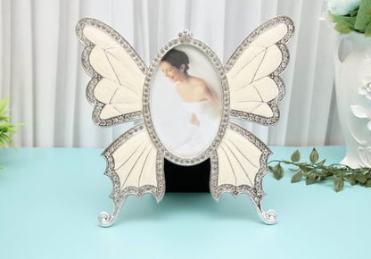 'White Butterfly' Photo Frame