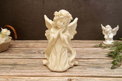 Ariel Angel Figurine - Off White