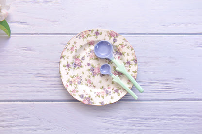 'Lilac' Ceramic Dessert Plate