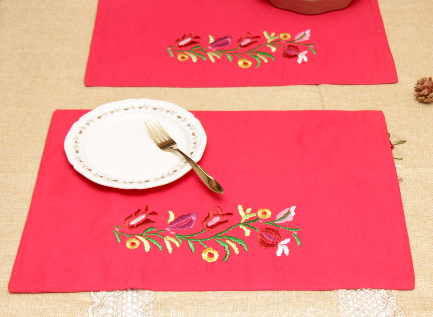 'Ruby' Placemats - Set of 2