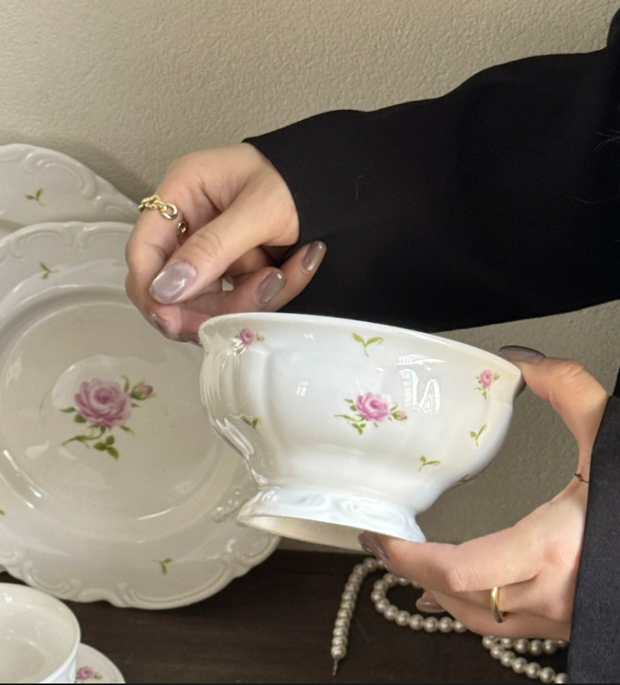 'Primrose' Ceramic Bowl | 5 Inches