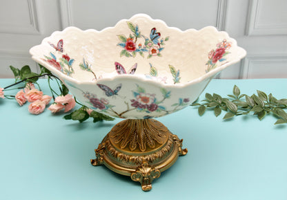 'Enchanted Gardens' Victorian Decorative Bowl