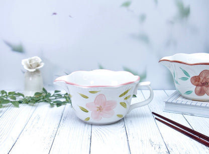 'Mabel' Ceramic Mixing Bowl, Pink