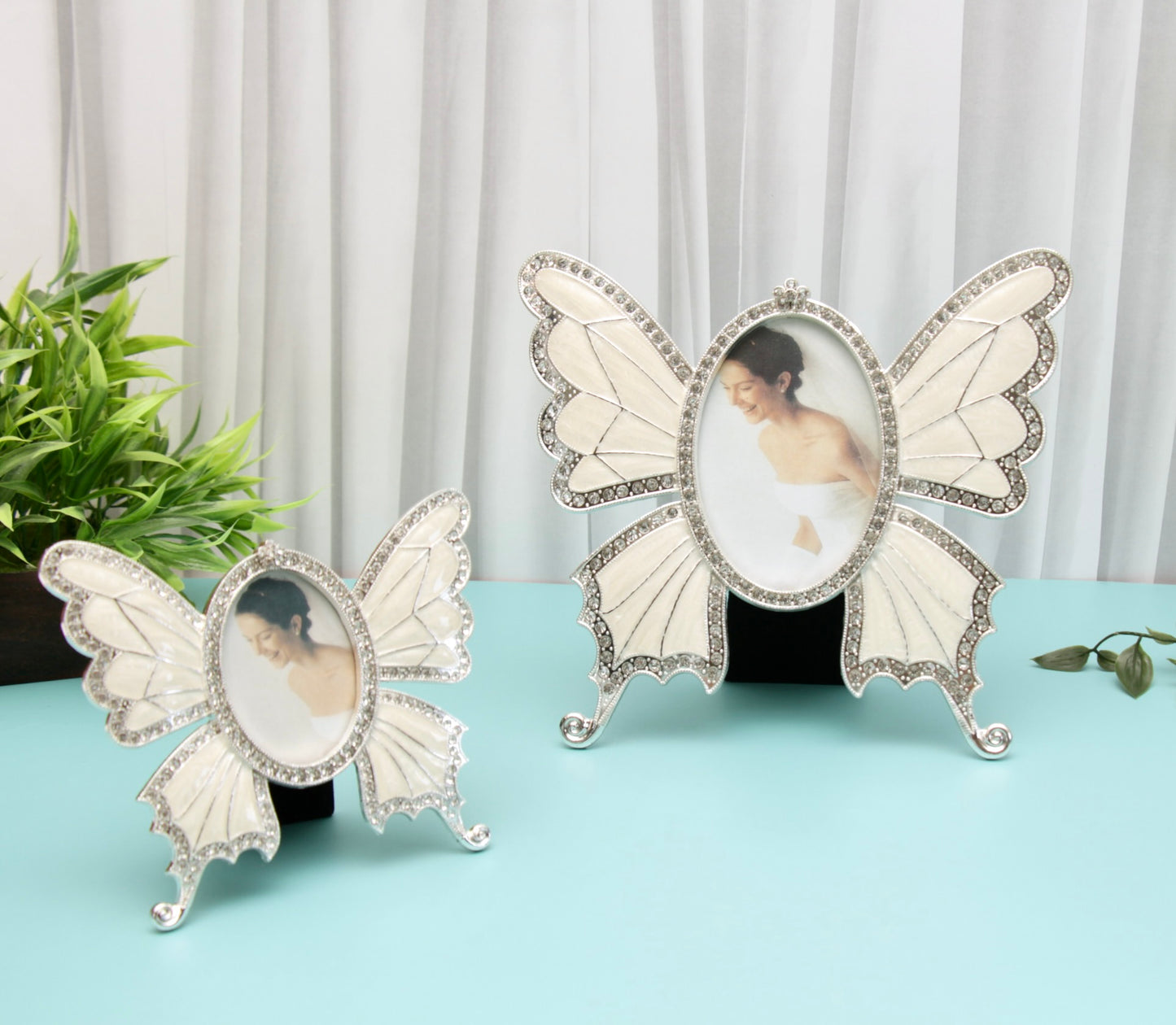 'White Butterfly' Photo Frame