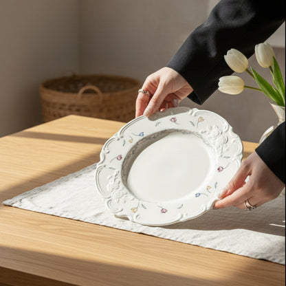 'Wisteria' Ceramic Dessert Plate, 8.5 Inches