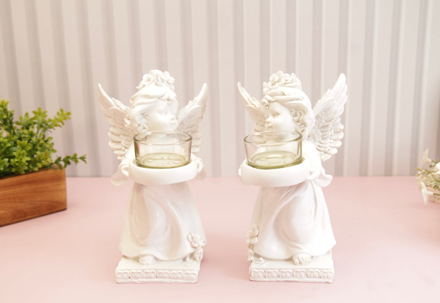 Summer Angel Candle Holder - To the Right