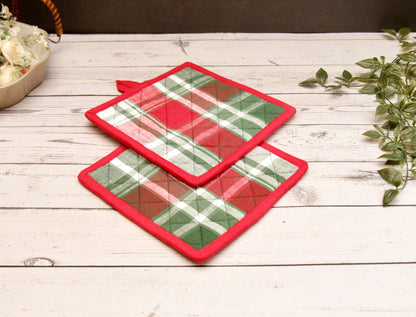 'Mistletoe' Pot Holder Set of 2